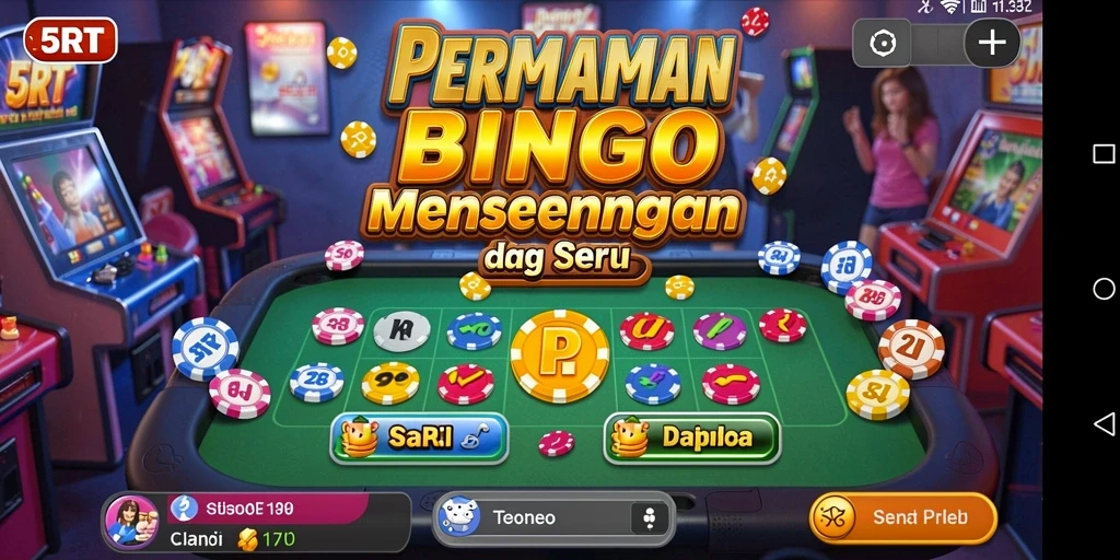 Screenshot gameplay Bingo menunjukkan keseruan yang mengasyikkan.