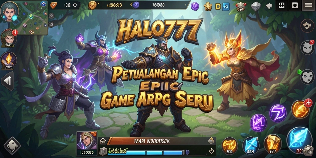 Tampilan gameplay seru dalam HALO777 yang penuh aksi dan petualangan.