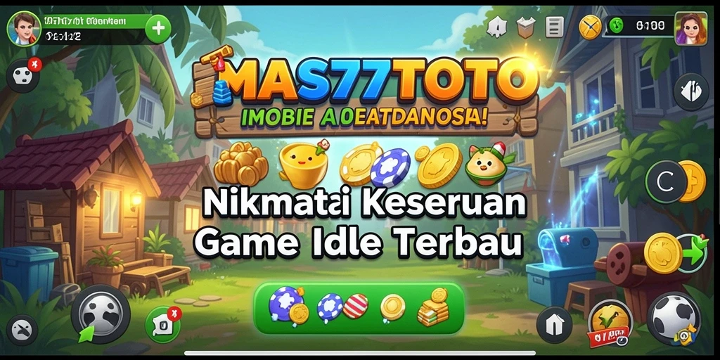 Screenshot gameplay MAS77TOTO dengan elemen Idle yang menarik.