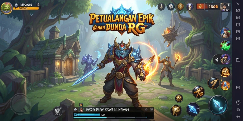 Screenshot MPO666 menampilkan aksi seru dalam petualangan RPG yang mendebarkan.