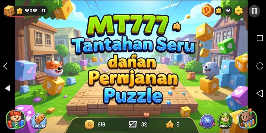 Tampilan gameplay MT777 yang seru dan menantang dalam permainan Puzzle.
