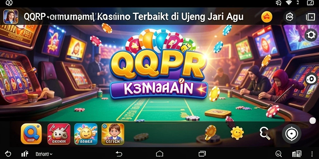 Gameplay seru di QQRP dengan beragam permainan Kasino menarik.