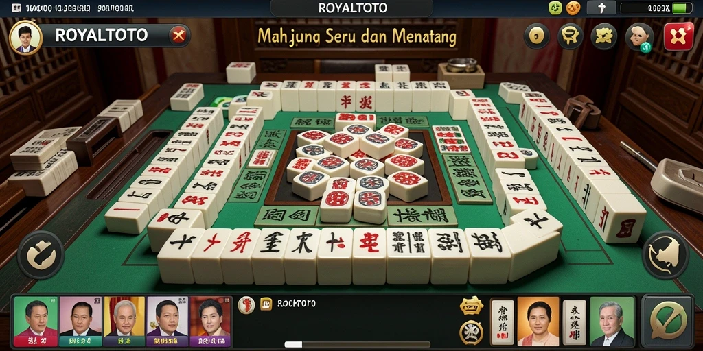 Tampilan gameplay menantang dari ROYALTOTO penuh warna.